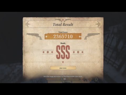 Resident Evil 8 Mercenaries The Castle II Lady Dimitrescu World Record 2,365,710