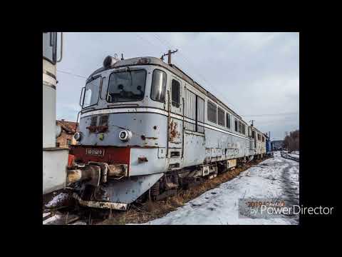 Colaj Foto cu Depoul CFR Jibou + alte trenuri în județul Sălaj (Descriere)