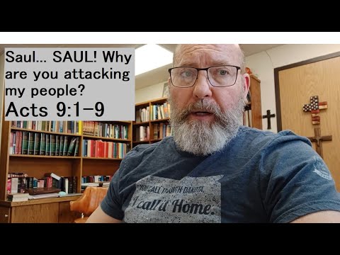 Saul Confronted! -Devotion - Feb 11, 2025 - Acts 9:1-9 #christ #jesus #jesuschrist #bible #devotion