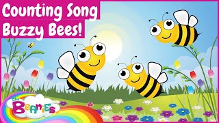 Buzzy Bee! | Bop Along With The Beanies! | Kid&#39;s Counting Video