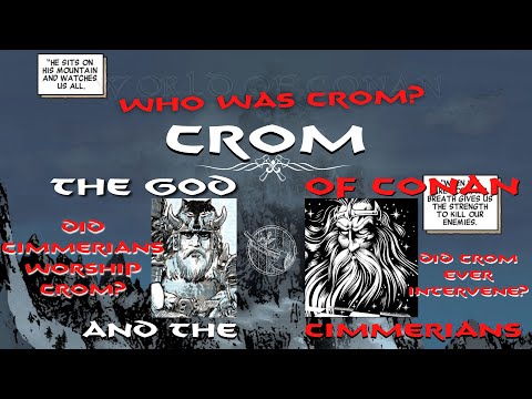 Crom, the God of Conan and the Cimmerians - World Of Conan