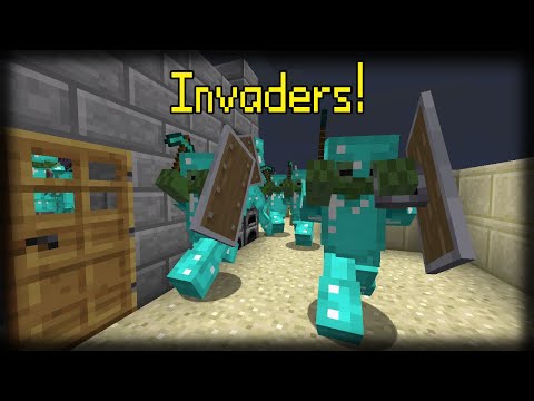 Hostile Worlds - Invasions (Minecraft Mod Showcase | 1.12.2)