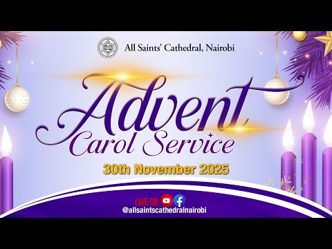 1st  Sunday of  Advent || Advent Carol Service || 30.11.25 ||