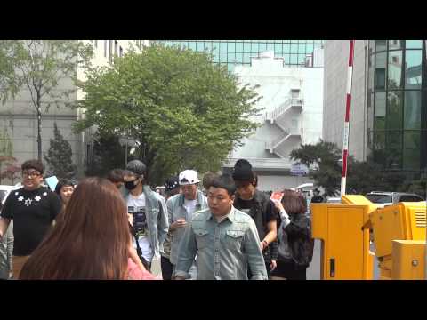 130503 - B.A.P. leaving KBS