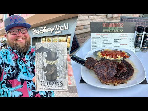 Disney Springs | NEW Gideon’s Cookie & Delmonico’s Italian Steakhouse | Walt Disney World