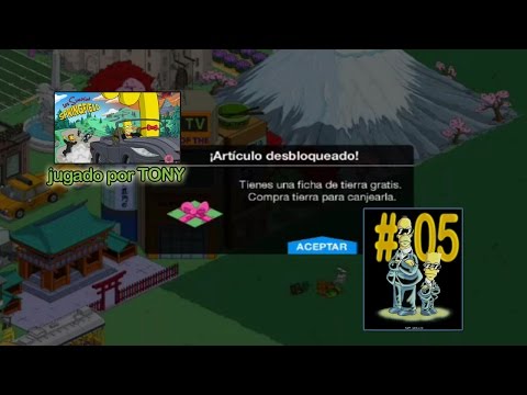 Los Simpson Springfield "Agentes Secretos, Cap. 5 - Ficha de Tierra gratis" por Tony