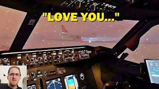 Pilot Keeps Being Weird with ATC in Microsoft Flight Simulator (VATSIM) PMDG 737-800