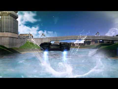 Cop Hover Car Robot Transform Video