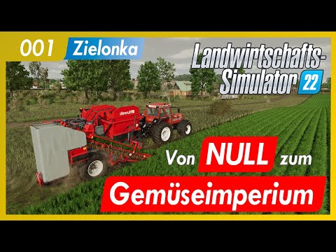 LS22 | 001 - Zielonka | From Zero to Vegetable Empire | Let's play premium edition gameplay Carrots