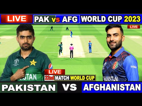 Live: PAK Vs AFG, ICC World Cup 2023 | Live Match Centre | Pakistan Vs Afghanistan | 2nd Innings