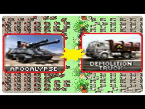 Apocalypse vs Demolition Truck - Red Alert 2