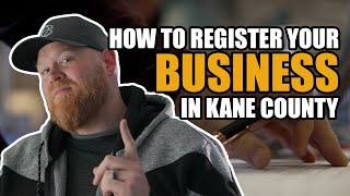 How to apply for an assumed business name in Kane County