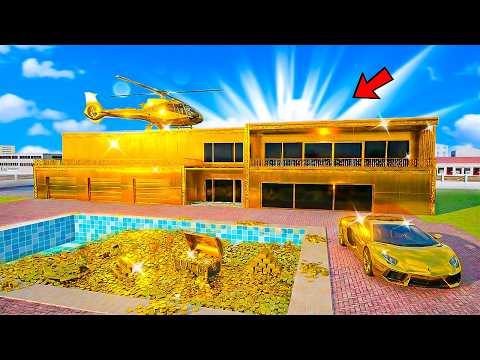 🤩Franklin House Upgraded In GOLDEN HOUSE in Indian Bike Driving 3D!
