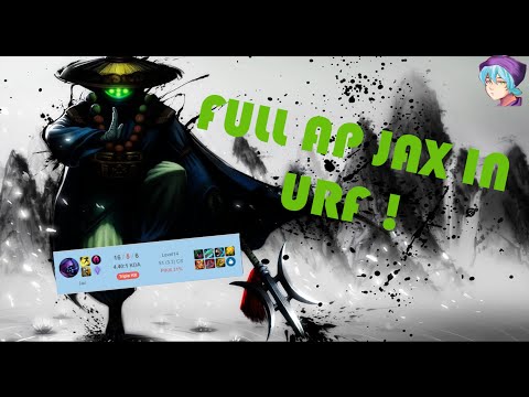 FULL AP JAX IN URF- INSANE ONESHOT DAMAGE