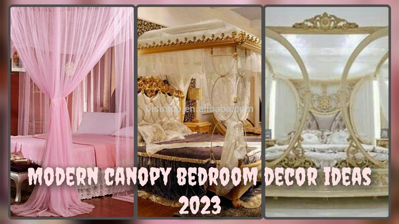 Most Romantic Canopy Bed Curtains Design | Luxury Bedroom Decor Ideas | Home Decor Bedroom Interior