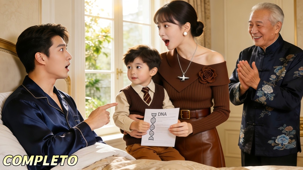 A jovem levou o menino ao CEO. Ele o chamou de papai. Eufórico, o CEO enfim tem um herdeiro!