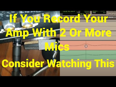How To Align The Phase When Recording A Guitar Amp With 2 or More Mics (2023)
