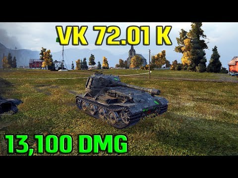 World Of Tanks | VK 72.01 K - 13100 Damage - 6 Kills