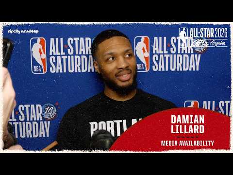 Damian Lillard Media Availability | All-Star Weekend | Portland Trail Blazers | February 14, 2026