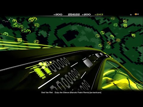 Audiosurf MODDED - Sied van Riel - Enjoy the Silence (Marcelo Fratini Remix) [Subculture]