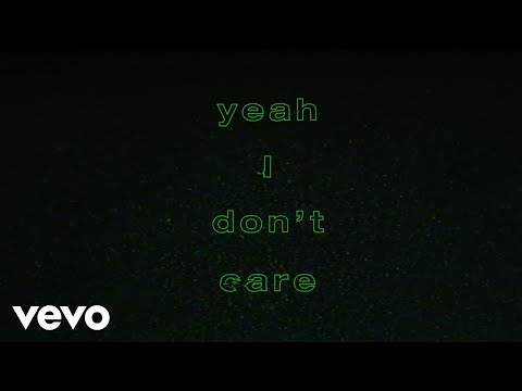 Video thumbnail for I Don’t Care
