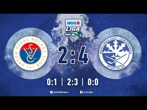 Összefoglaló EL 123 - OPTEN VASAS HC - SPORT CLUB CSÍKSZEREDA 2:4 20210111