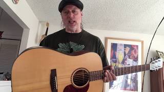 Video thumbnail for Cort Earth 100 Acoustic Guitar by Flowforth Instruments