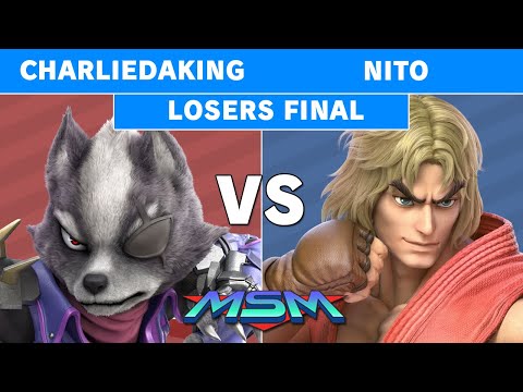MSM 217 - Charliedaking (Wolf) Vs Nito (Ken) Losers Finals - Smash Ultimate