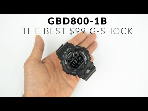 THE BEST $99 G-SHOCK - CASIO G-SQUAD GBD-800-1B