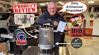 Honest Review of The InGrill “Mini” Barrel Style Vertical Stainless Steel Charcoal Smoker-Grill!