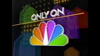 NBC Network Bumpers Station IDs Introductions Logo Animations Movies 1970 - mid 80s