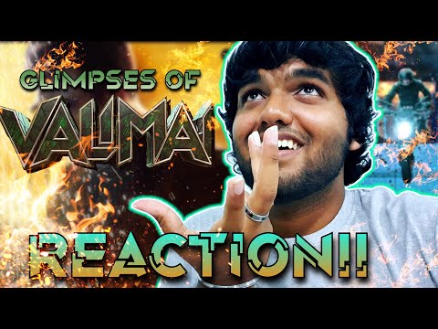 Valimai Glimpse | REACTION!! | Thala Ajith | H.Vinoth | Yuvan Shankar Raja | GR Studios