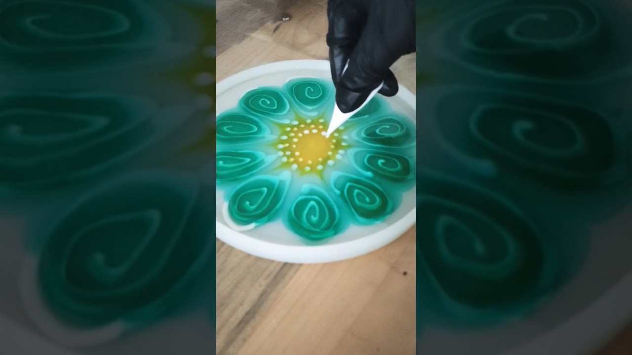 3D Resin Bloom Technique tutorial. #resinbloom #resinart #resintutorial