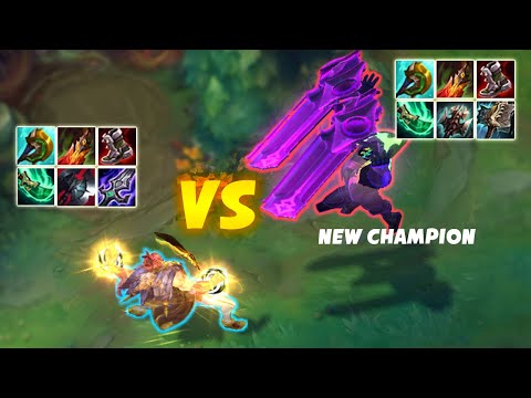 New Champion K'SANTE vs SETT Full Build (League of Legends)