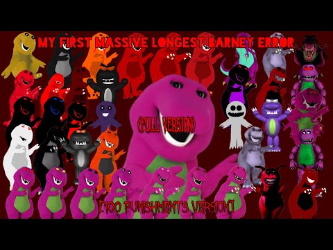 (MOST VIEWED VIDEO) My First Massive Longest Barney Error [FV] (100PV) {Halloween Special}