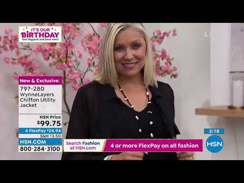 WynneLayers Chiffon Utility Jacket