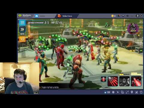 Arena - Ultron Apex Team 267k vs 280k Ultron+Guardians - Marvel Strike Force