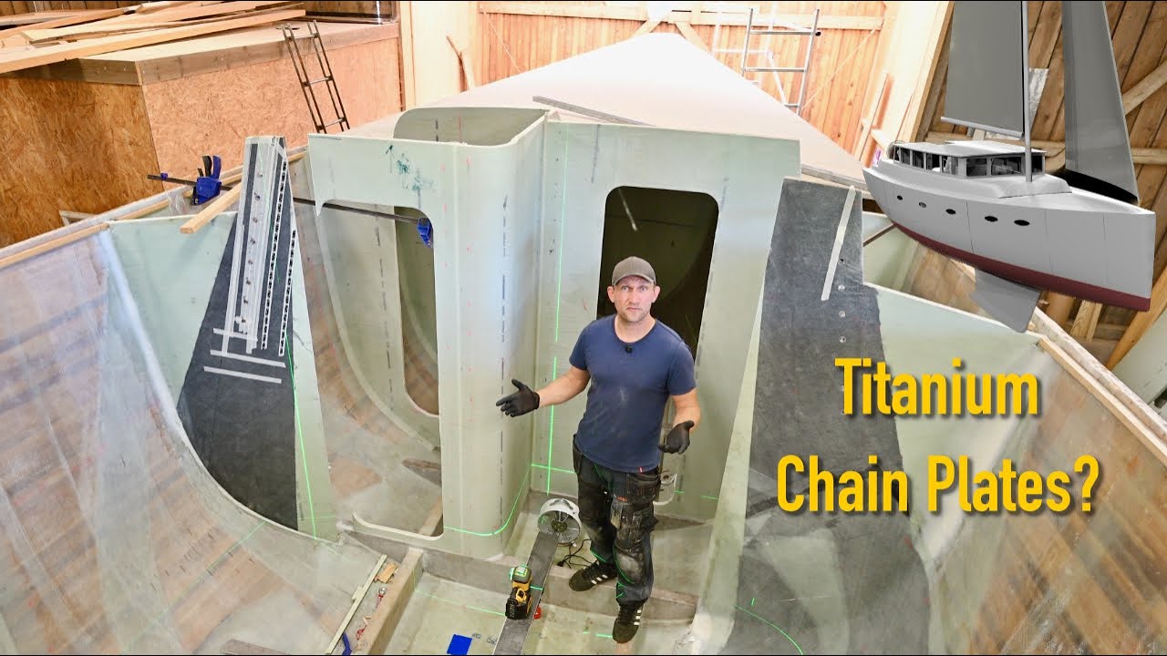 Titanium Chain Plates? And a Surprise Obstacle - Ep. 447 RAN Sailing