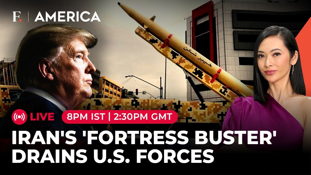 Iran's Kheibar Shekan Missile Challenges Trump As US Defences Struggle | Firstpost America