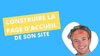 Construire la page d’Accueil de son site internet d'indépendant (Démo)