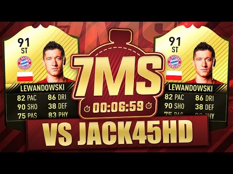 IF LEWANDOWSKI 7 MINUTE SQUAD BUILDER WITH JACK54HD!!! FIFA 17 ULTIMATE TEAM