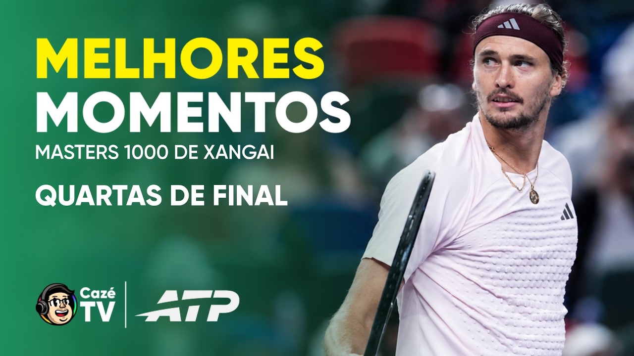 ZVEREV ESTÁ IMPARÁVEL! FOKINA TAMBÉM AVANÇA | QUARTAS DE FINAL | MASTERS 1000 DE XANGAI