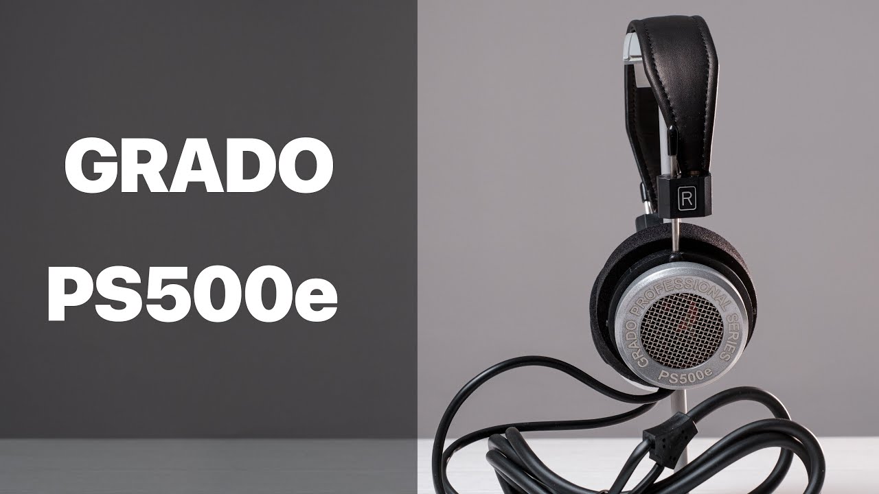 video Tai nghe có dây Grado PS500e chính hãng 0