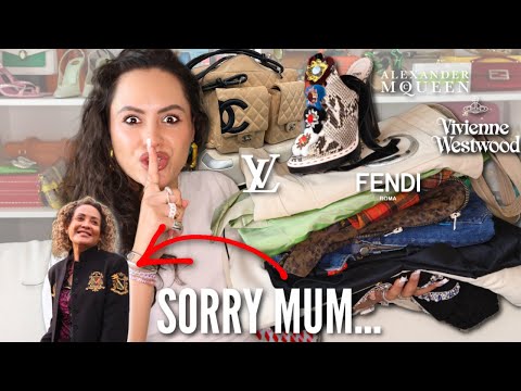 Luxury items I STOLE from my Mum’s closet (Bags, Clothing & More!)