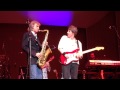 The Straits Sultans of Swing guitar and saxophone ...