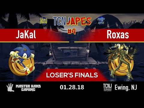 TCNJapes 4 - JaKal (Sonic, ZSS) vs Roxas (Bayo) - Loser's Finals
