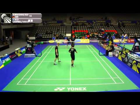 GROUP - MD - J.Zurwonne / M.Schwenger (GER) vs M.Campbell / P.Van Rietvelde (SCO) - EMTC 2015