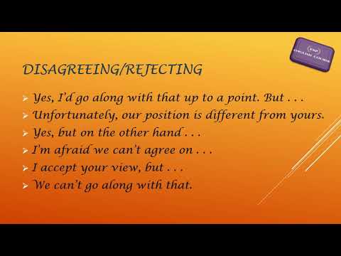 Phrases for negotiating