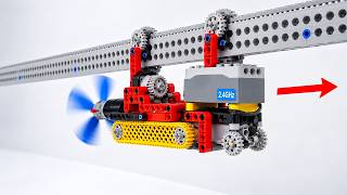 Testing LEGO Car Hanging Under Narrow Track | Smart Lego