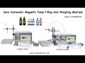 How to use ZS MP25 Semi Automatic Magnetic Pump Filling And Weighing Machine
